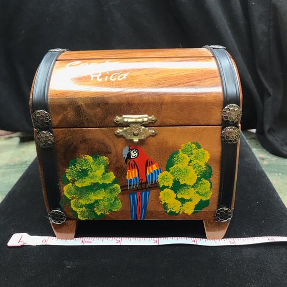 Wooden Jewelry Box - Costa Rica - Picture 1 of 4